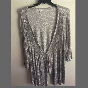 Rayon Shrug Cheetah Pattern 3X